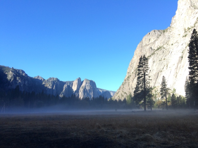 morning fog over Yosemite Valley phyllthis blog